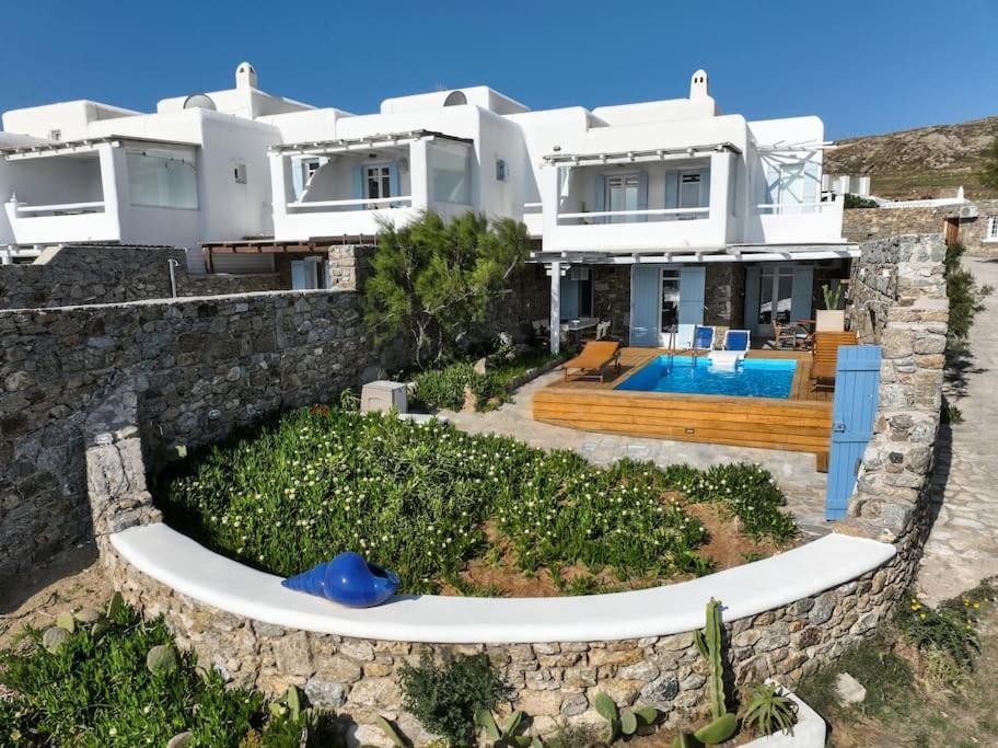 Allaya,Panormos Villa Private Pool Exteriör bild