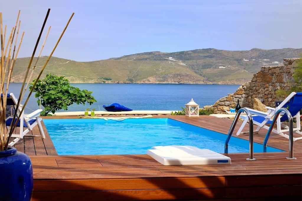 Allaya,Panormos Villa Private Pool Exteriör bild