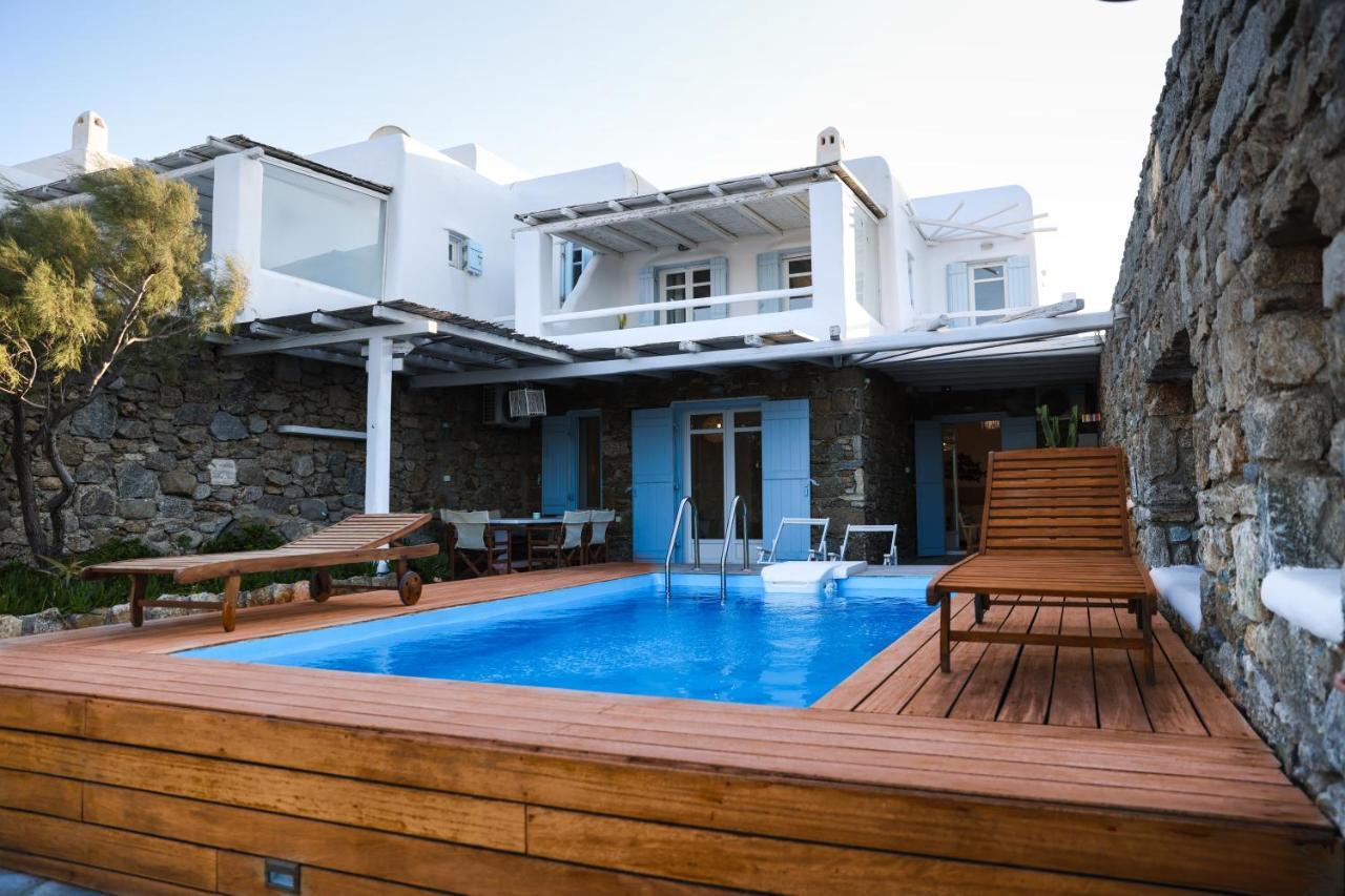 Allaya,Panormos Villa Private Pool Exteriör bild